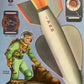 Vintage 1952 Tom Corbett Space Cadet Push Outs Book Of Stand-Ups, Ships and Gadgets - Unused Shop Stock Room Find - Ultra Ultra Rare