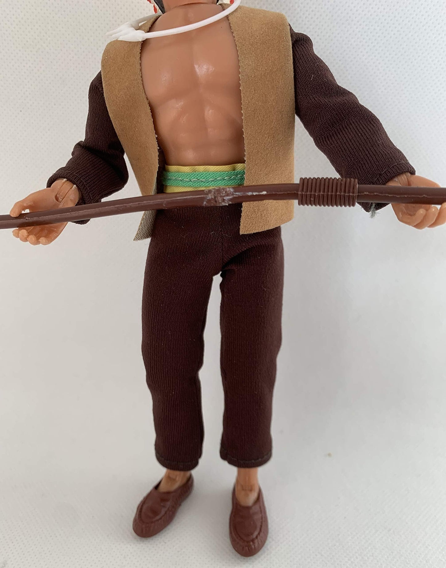Action Figure Vintage Heroes Of The Americas West 1974 Mego Indian Chief Sitting Bull 8 Inch Fantastic Condition