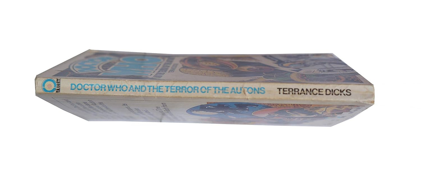 Vintage 1975 Doctor Who And The Terror Of The Autons Target Paperback Novel First Edition By Terrance Dicks - Fantastic Condition