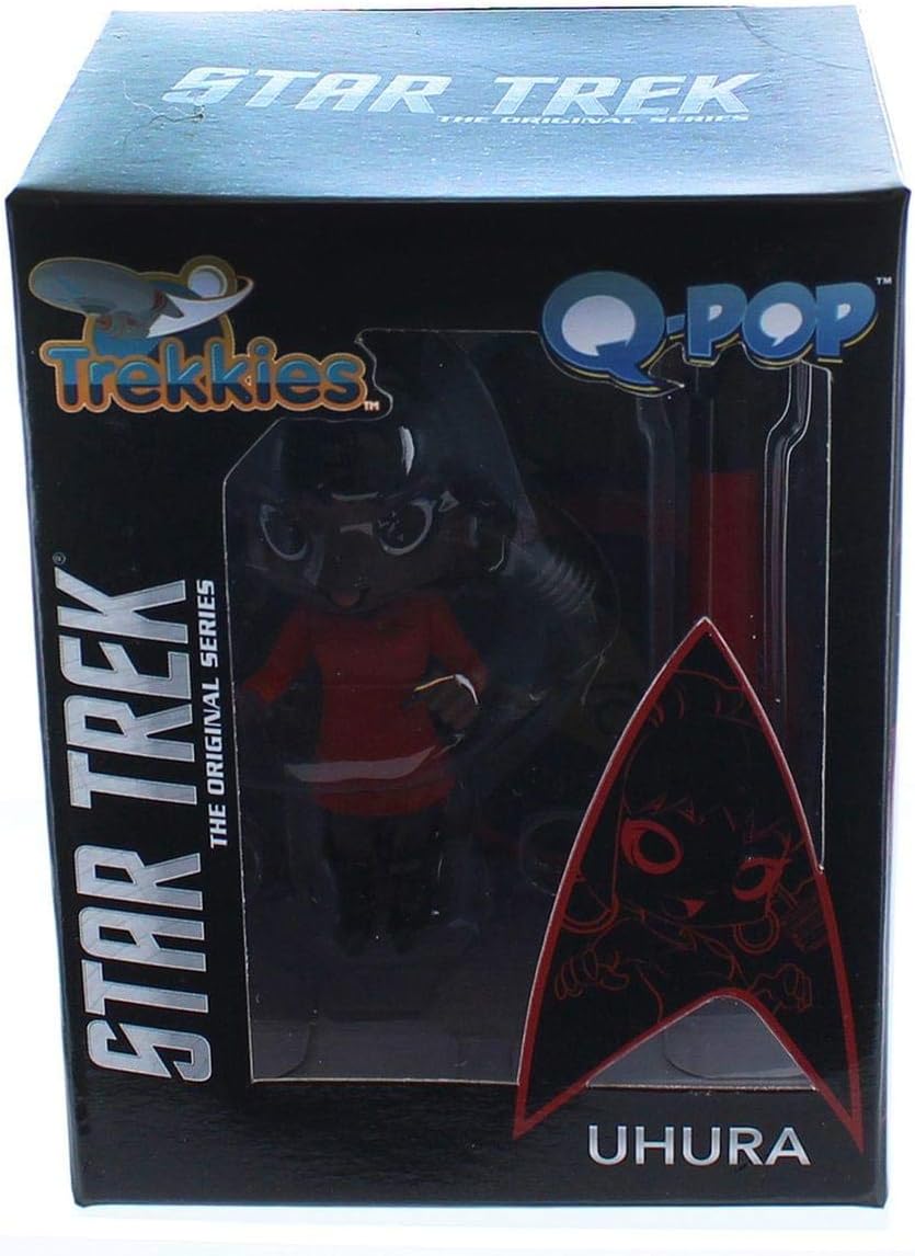 Vintage 2010 Star Trek Trekkies Nyota Uhura Q-Pop Vinyl Figure - Brand New Shop Stock Room Find