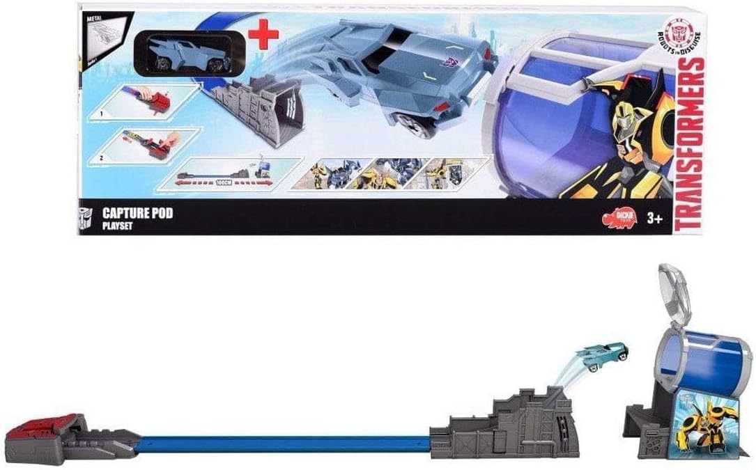 Playset 2015 Dickie Toys Transformers Robots In Disguise - Capture Pod Factory Sealed Shop Stock Room Find
