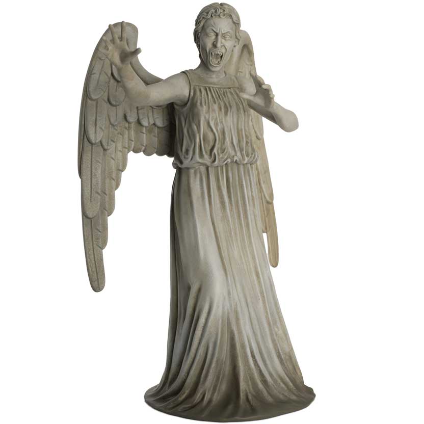 Hero Collector 2021 Dr Who Figurine Collection - The Weeping Angel 310mm Limited Edition Mega Figurine Statue - Brand New Factory Sealed