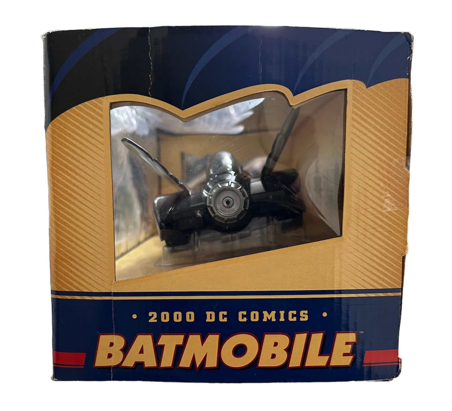 Vintage Corgi 2005 Batman 2000 DC Comics The Batmobile 1/18 Scale Die-Cast Metal Replica Model Vehicle - Brand New Factory Sealed Shop Stock Room Find.