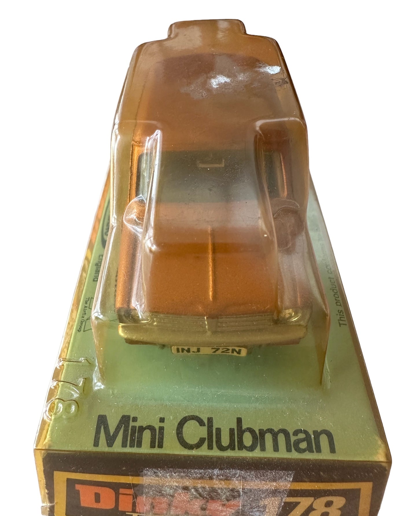 Vintage 1969 Dinky Toys No. 178 Mini Clubman Diecast Metal Replica Vehicle Model - Shop Stock Room Find