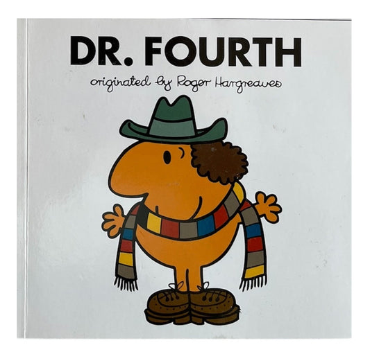 2018 Doctor Dr Who - Dr. Fourth - Roger Hargreaves Mr Men Paperback Nook 4 Of 13 - Brand New Former Shop Stock