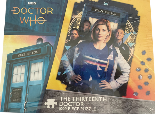Vintage Dr Who 2021 1000 Piece Jigsaw Puzzle - The Thirteenth Doctor - Brand New Factory Sealed Shop Stock Room Find