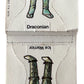 Vintage 1975 Doctor Dr Who Weetabix Set Of Three Unseparated Cards Including - Draconian, Ice Warrior and Yeti - Very Good Condition