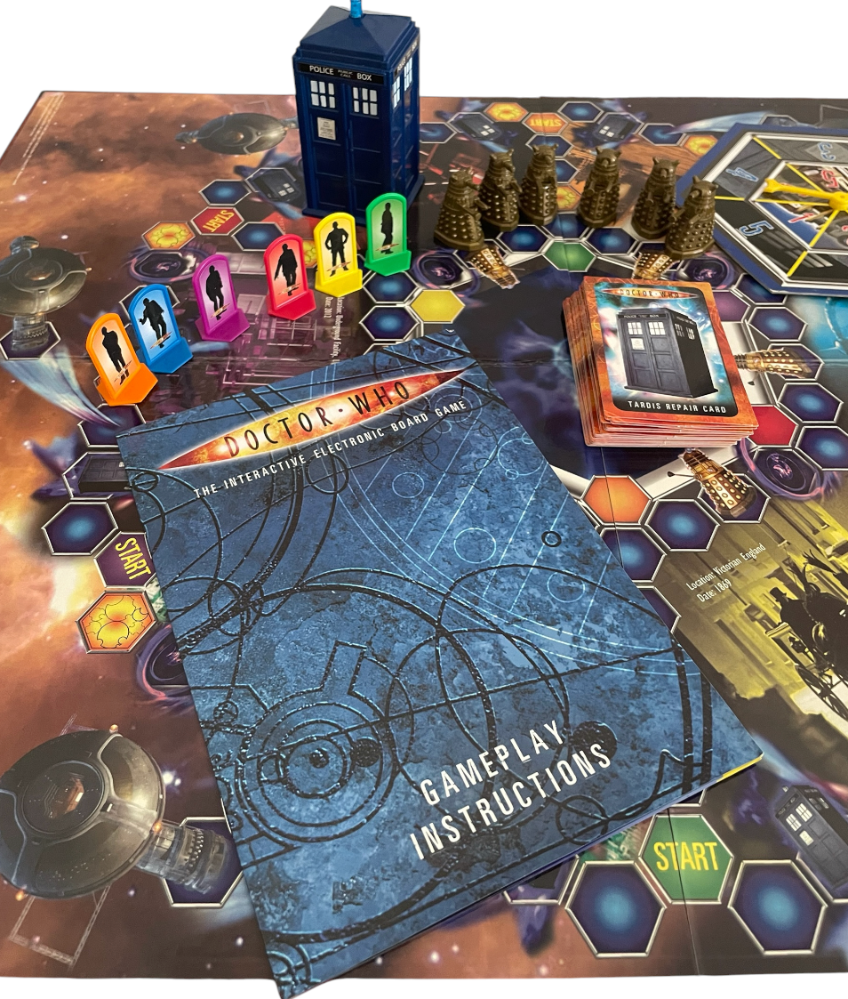 Vintage 2005 Dr Doctor Who The Interactive Electronic Board Game - Complete &amp; Working - Ex Shop Display Item