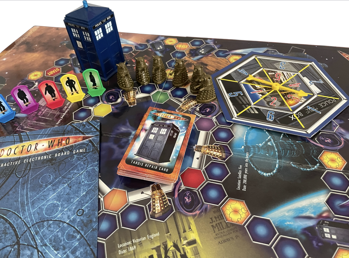 Vintage 2005 Dr Doctor Who The Interactive Electronic Board Game - Complete &amp; Working - Ex Shop Display Item