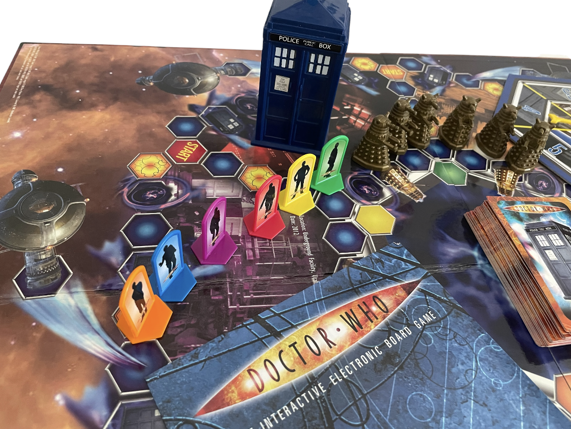 Vintage 2005 Dr Doctor Who The Interactive Electronic Board Game - Complete &amp; Working - Ex Shop Display Item
