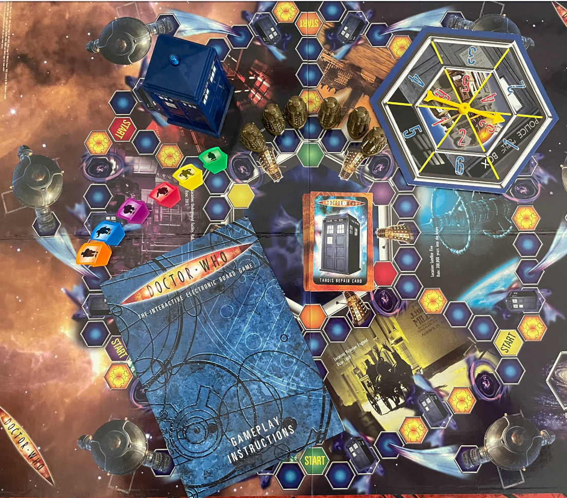 Vintage 2005 Dr Doctor Who The Interactive Electronic Board Game - Complete &amp; Working - Ex Shop Display Item