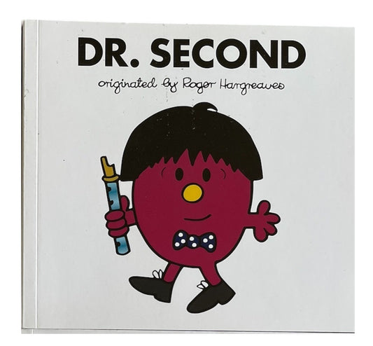 2018 Doctor Dr Who - Dr. Second - Roger Hargreaves Mr Men Paperback Nook 2 Of 13 - Brand New Former Shop Stock