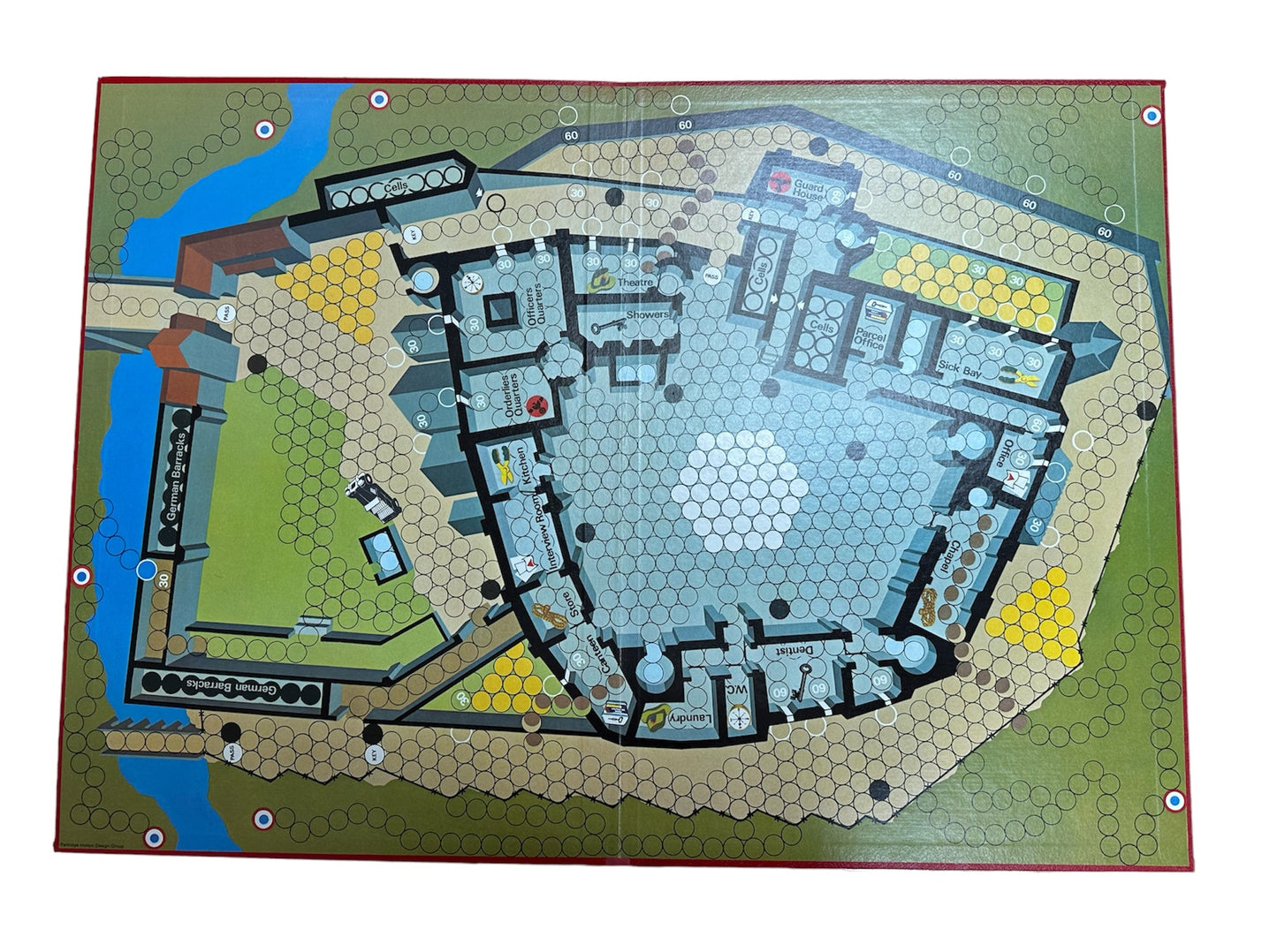 Vintage Palitoy / Parker Brothers Games Escape From Colditz Board Game - Very Good Condition - In The Original Box-