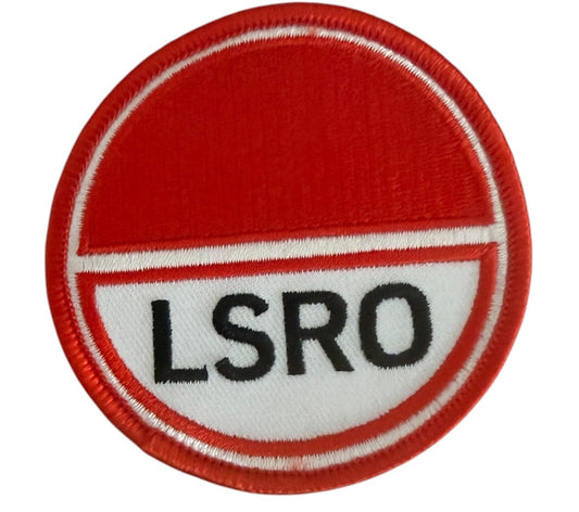 Vintage 1990's Gerry Andersons - Space 1999 TV Series LSRO Logo Sew On Embroidered Patch Badge - Former Shop Stock