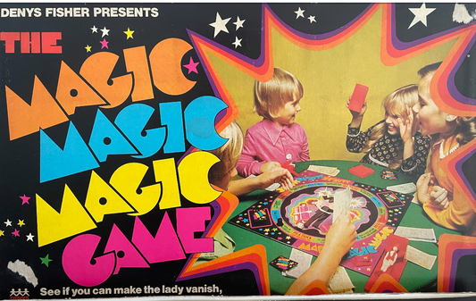 Vintage Denys Fisher 1975 - The Magic Magic Magic Board Game - Mint Condition Unused - Ex Shop Stock.