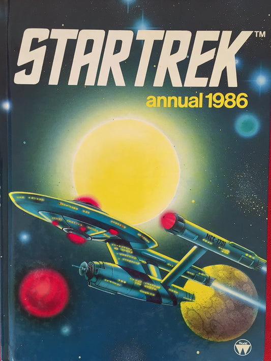 Vintage 1985 World Distributors - Star Trek Annual 1986 - Unsold Ex Shop Stock