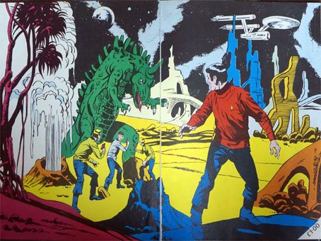 Vintage 1975 World Distributors Star Trek Annual 1976 - Shop Stock Room Find