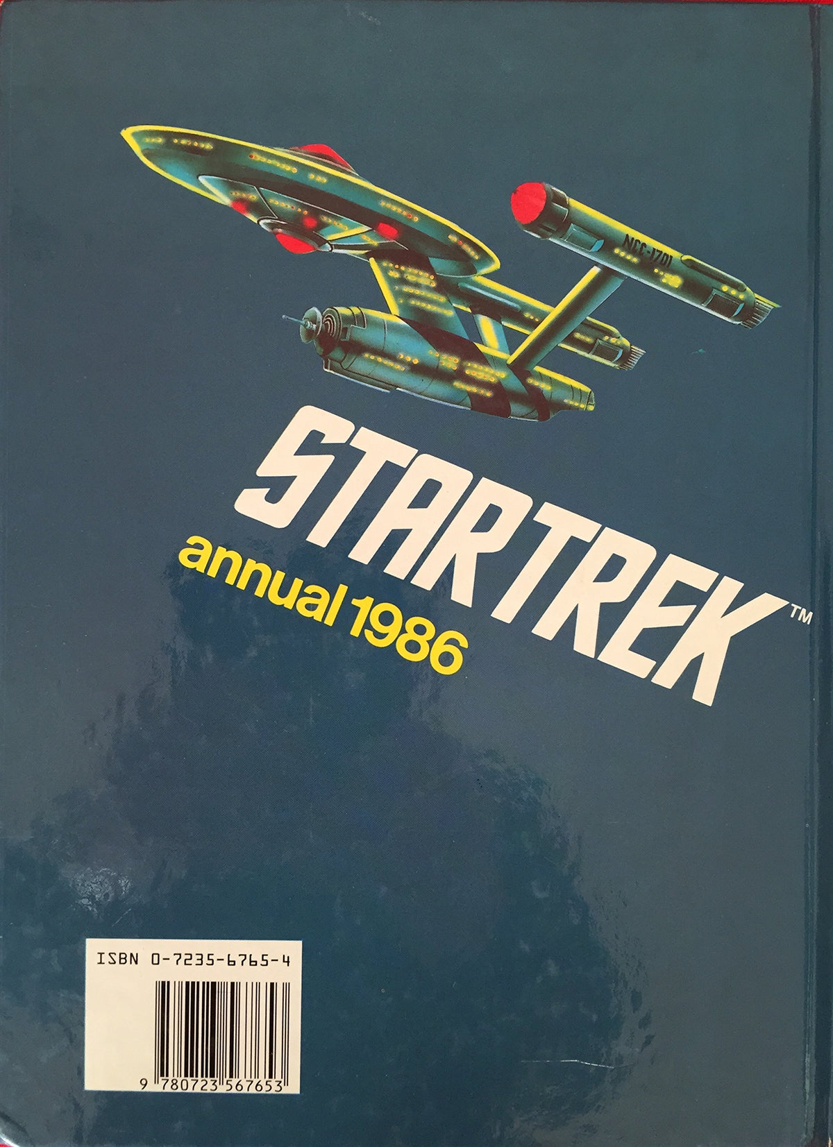 Vintage 1985 World Distributors - Star Trek Annual 1986 - Unsold Ex Shop Stock