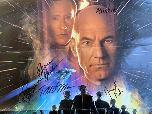 Radio Times Star Trek 30 Years Special Issue Vintage 1996 Autographed By Colm Meaney, Rick Berman & F. Murray Abraham