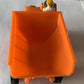 Vintage 1980's Japanese Made - Dump Truck Plastic Toy With Friction Power And Chrome Plated Wheels Shop Stock Room Find