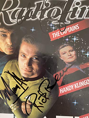 Radio Times Star Trek 30 Years Special Issue Vintage 1996 Autographed By Colm Meaney, Rick Berman & F. Murray Abraham