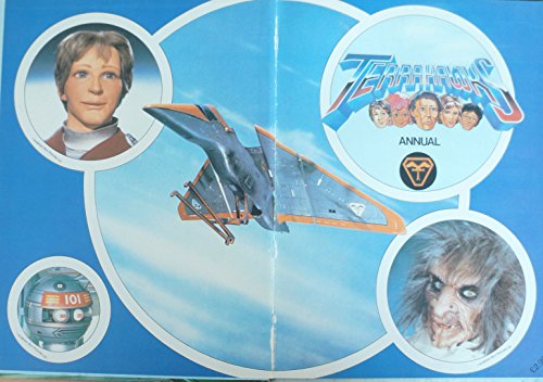 Vintage 1983 Gerry Anderson & Christopher Burr's Terrahawks Annual 1984 - Ex Shop Stock.
