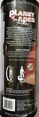 Vintage 1999 Planet Of The Apes Special Collectors Edition Signature Series Gorilla Soldier 12 Inch Action Figure - Brand New Factory Sealed Shop Stock Room Find