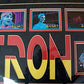 Vintage 1981 Donruss Walt Disneys Tron The Movie Trading Card Shop Display Wall Mount - Ultra Rare - Shop Stock Room Find