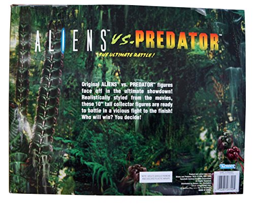 Vintage Kenner 1996 Aliens Vs Predator The Ultimate Battle 10 Inch Action Figure Set - Brand New Factory Sealed Shop Stock Room Find