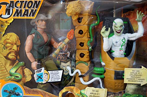 Vintage Hasbro 2002 Action Man AM Pyramid Mission Action Figure &amp; Accessories Set - Brand New Shop Stock Room Find