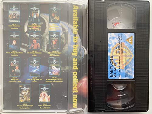 Vintage 1995 Babylon 5 Volume 23 - A Day In The Strife / Passing Through Gethsemane VHS Video Cassette. Brand New Factory Sealed Shop Stock Room Find