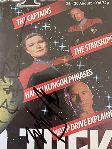 Vintage 1996 Radio Times Star Trek 30 Years Special Issue - Autographed By Jonathan Frakes, Rick Berman & F. Murray Abraham