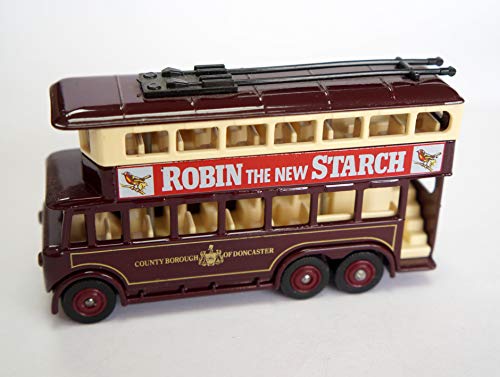 Vintage 1986 Lledo Models Of Days Gone Premier Collection 1928 Karrier E6 Trolley Bus Diecast Replica Model Vehicle - New In Box - Shop Stock Room Find