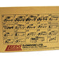 Vintage Lledo 1983 Models Of Days Gone Abels Of East Anglia World Wide Removals 1932 Dennis Parcels Delivery Van 1:76 Scale Diecast Collectable Replica Vehicle Model - New In Box - Shop Stock Room Find