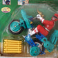 Vintage 1994 Australian Issue Mega Rangers Red Ranger With Power Bike - Sealed On The Card