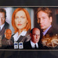 Vintage 2002 The X-Files Framed Cast Montage Photograph End Of Series Production - Ultra Rare Item - Shop Stock Room Find
