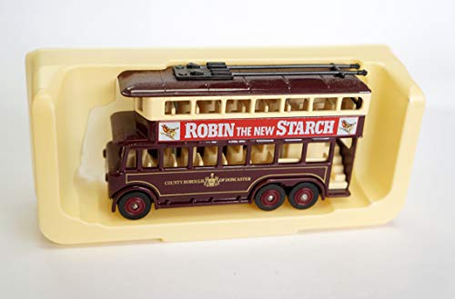 Vintage 1986 Lledo Models Of Days Gone Premier Collection 1928 Karrier E6 Trolley Bus Diecast Replica Model Vehicle - New In Box - Shop Stock Room Find