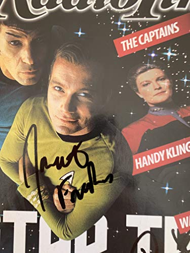 Vintage 1996 Radio Times Star Trek 30 Years Special Issue - Autographed By Jonathan Frakes and Rick Berman