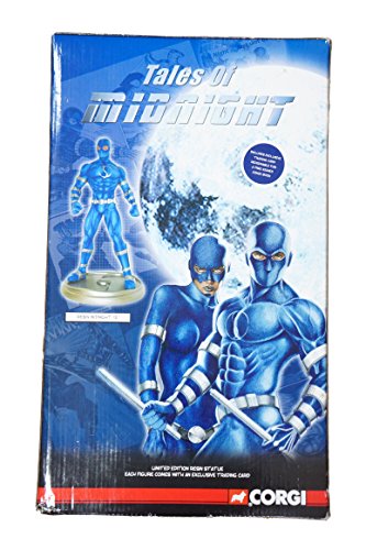 Vintage 2006 Corgi - Beyond Starlight - Tales Of Midnight Limited Edition 12 Inch Midnight Figure Resin Statue With Redeemable Exclusive Trading Card - Brand New Shop Stock Room Find