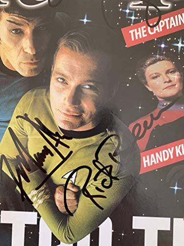 Radio Times Star Trek 30 Years Special Issue Vintage 1996 Autographed By Colm Meaney, Rick Berman & F. Murray Abraham