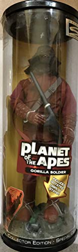 Vintage 1999 Planet Of The Apes Special Collectors Edition Signature Series Gorilla Soldier 12 Inch Action Figure - Brand New Factory Sealed Shop Stock Room Find