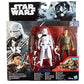 Star Wars The Force Awakens First Order Snowtrooper Officer and Resistance Pilot Poe Dameron Action Figure Set