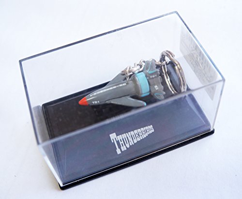 Vintage M & S 2004 Gerry Andersons Thunderbirds - Thunderbird 1 Mini Diecast Model Keyring In Plastic Case - Brand New Factory Sealed Shop Stock Room Find