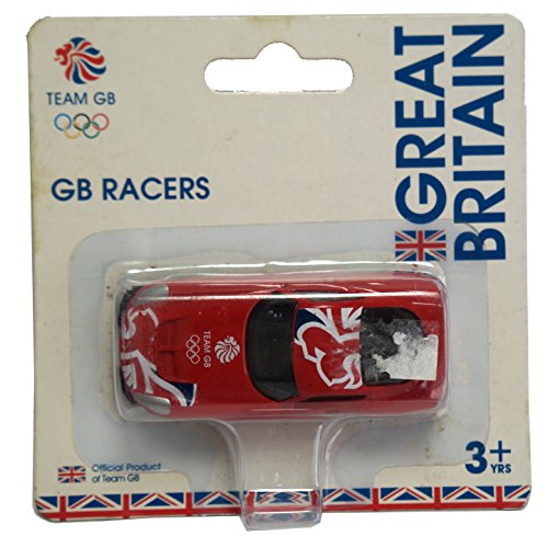 Vintage 2012 Corgi Team GB Racers Red Saloon Car Replica Vehicle Mint On Original Card - Shop Stock Room Find