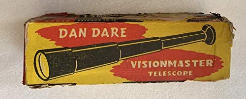 Vintage 1950's The Eagle Comics Dan Dare - Visionmaster Telescope - In The Original Box …