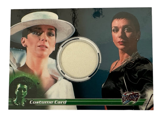Vintage Unstoppable 2013 Blakes 7 Costume Card COS2 Servalan - Jacqueline Pearce- Very Rare - Former Shop Stock