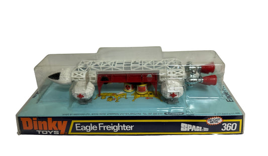 Vintage Gerry Andersons Space 1999 Die-Cast Eagle Freighter Dinky Toy No. 360 1975 Complete & Boxed - Shop Stock Room Find
