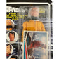 Vintage 2004 Space 1999 Mego Style Professor Victor Bergman In Radiation Suit From Black Sun 8" Action Figure With Trading Card - Factory Sealed Shop Stock Room Find