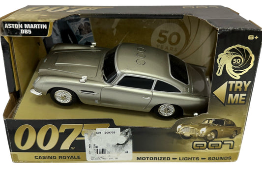 Vintage Toy State 2014 James Bond 007 50th Anniversary - Casino Royale Electronic Aston Martin DB5 With Lights & Sounds - Shop Stock Room Find