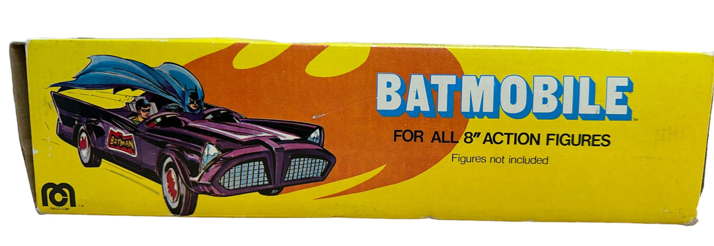 Vintage 1974 Mego Corporation Batman's Batmobile Car Boxed Very Rare - Shop Stock Room Find